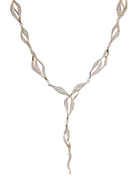 Kohinoor roseguld diamanthalsband 213-T9018P-42