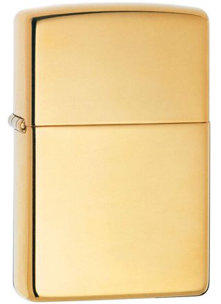 Zippo 254B blank mässing