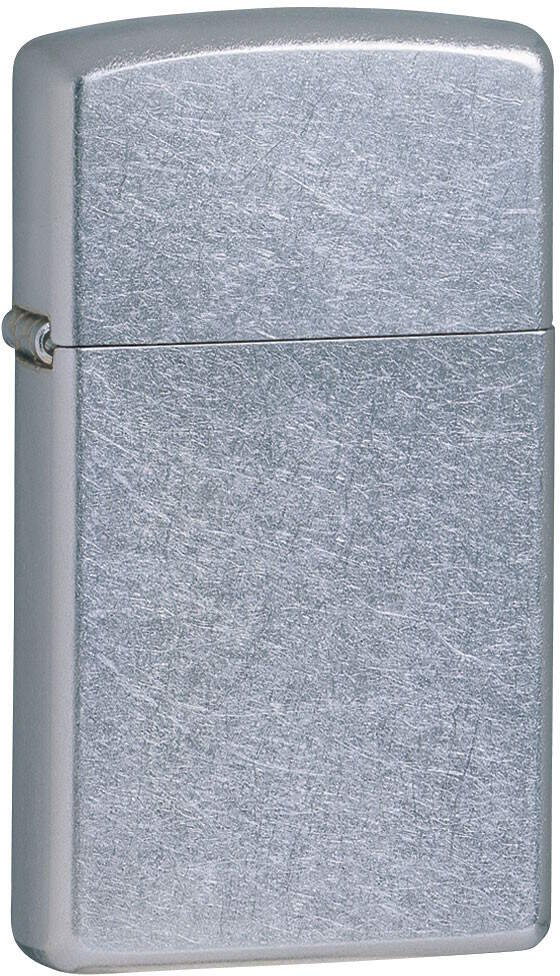 Zippo 1607 smal borstat krom
