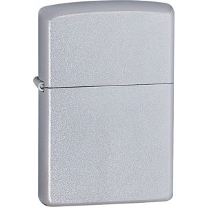 Zippo 205 satin krom main product photo