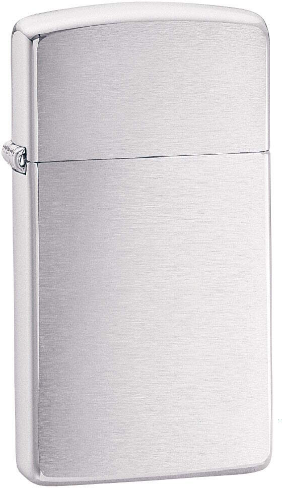 Zippo 1600 smal borstad krom