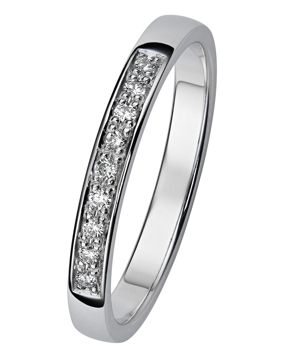 Kohinoor 033-210V-09 Diamantring vitguld Margit