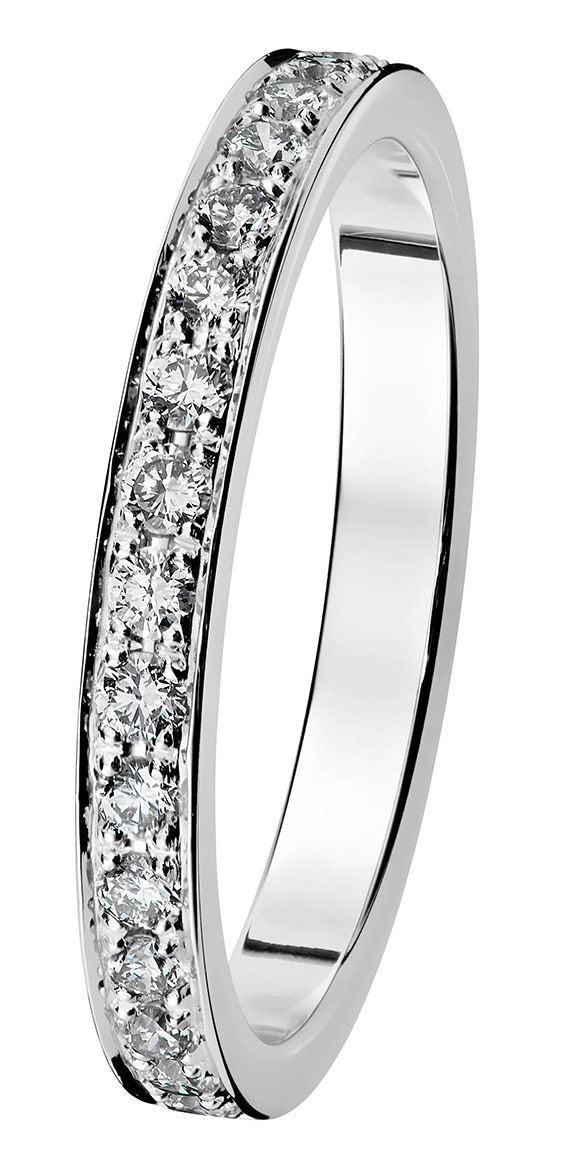 Kohinoor 033-210V-33 Diamantring vitguld Margit