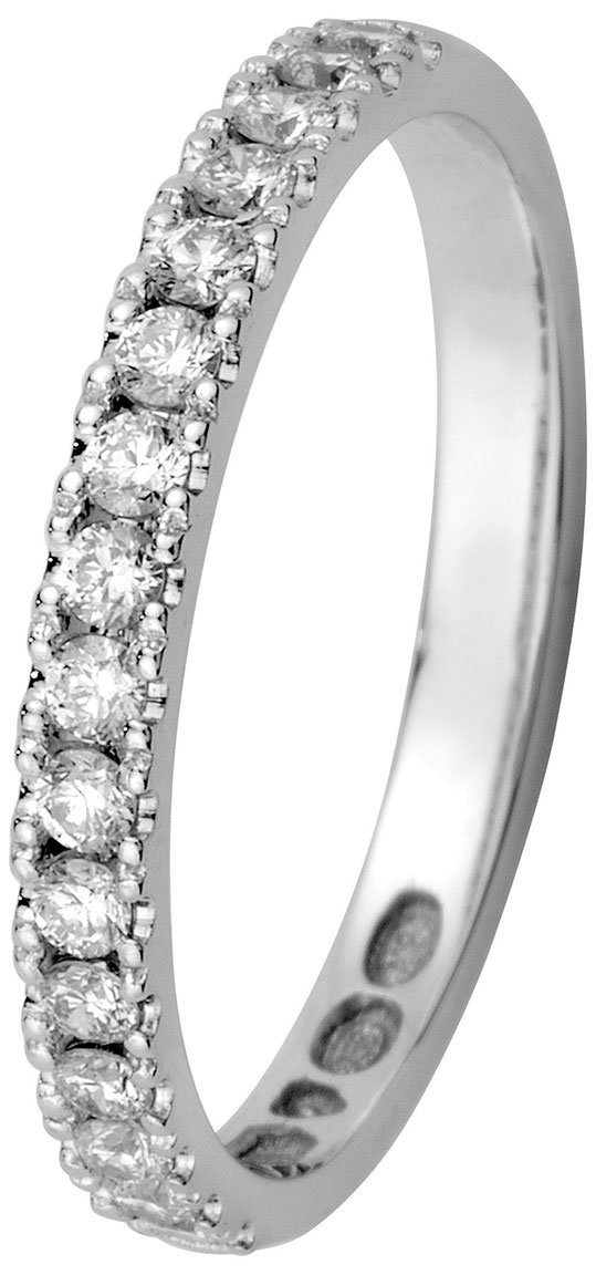 Kohinoor 033-216V-32 Diamantring vitguld Estelle