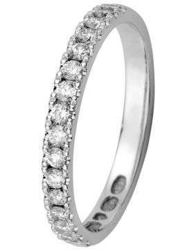 Kohinoor 033-216V-32 Diamantring vitguld Estelle