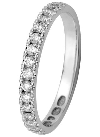 Kohinoor 033-216V-32 Diamantring vitguld Estelle