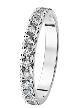 Kohinoor 033-216V-38 Diamantring vitguld Estelle