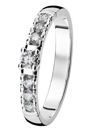 Kohinoor 033-226v-28 Diamantring vitguld Estelle