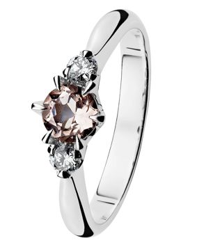 Kohinoor 033-235V-16MO Diamantring vitguld Helene