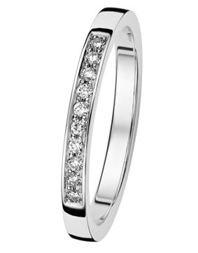Kohinoor 033-240V-10 Diamantring vitguld Stella