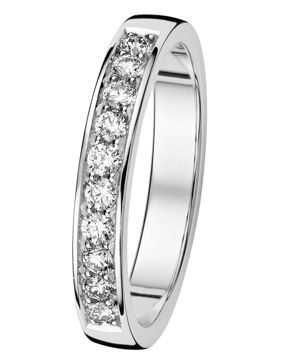 Kohinoor 033-240V-30 Diamantring vitguld Stella
