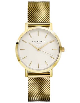 Rosefield Tribeca TWG-T51 White - Mesh Gold