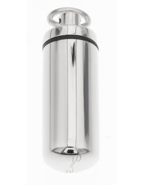 Silver Bar burk hänge med kork stål 30mm 2272