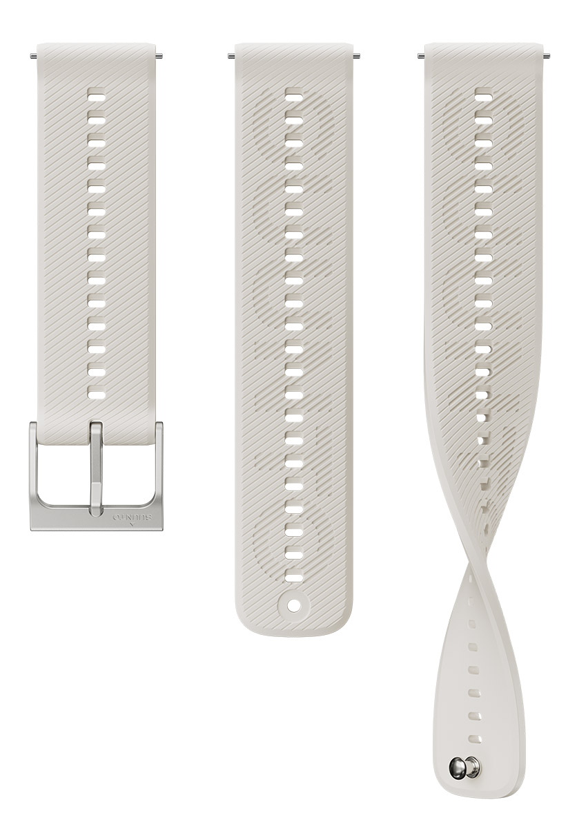 Suunto Athletic 6 silikonarmband 22 mm Frost Gray