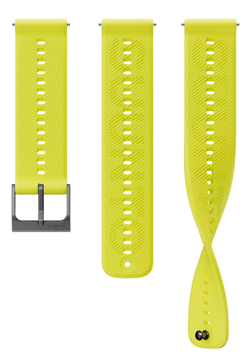 Suunto Athletic 6 silikonarmband 22 mm Lime