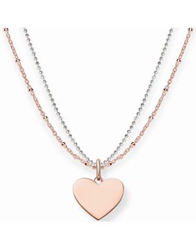Thomas Sabo LBKE0004-415-12 graverbart hjärthalssmycke