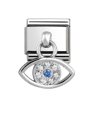 Nomination charms 331800-22 Greek eye