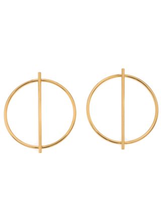 Silver Bar OI stiftläkringar 40 mm stål guldpläterad 2344