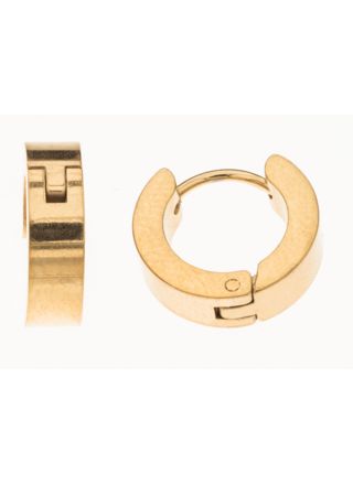 Silver Bar läkringar 4x12 mm stål guldpläterad 2354