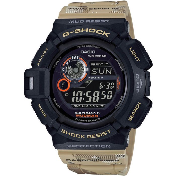 Casio G-Shock GW-9300DC-1ER Mudman Master In Desert Camo main product photo