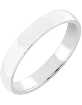 AALmark silver förlovningsring 4mm R395-RNGI4