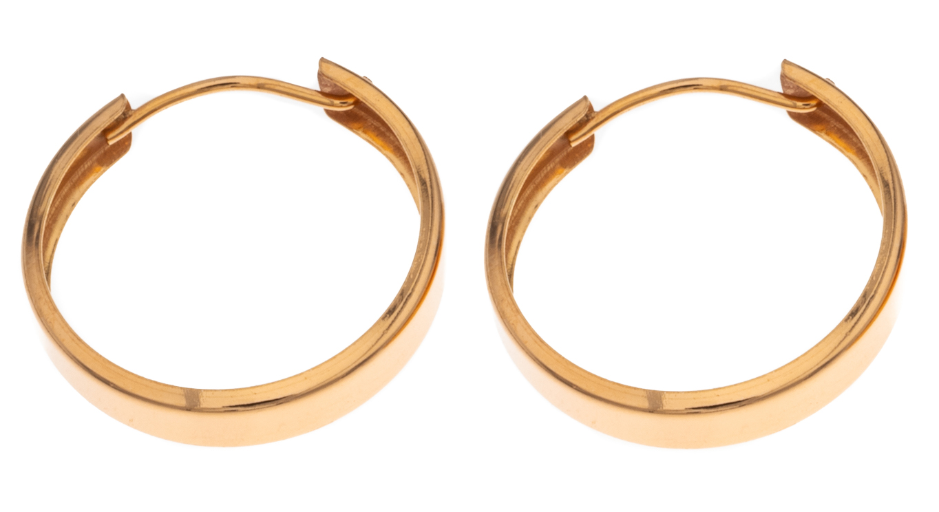 Silver Bar läkringar 3-17 guldpläterad 2439