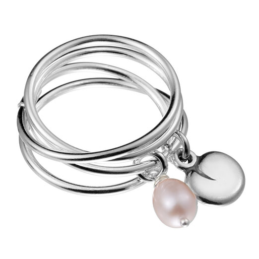 Kalevala Twinflower ring silver 2465400HE185