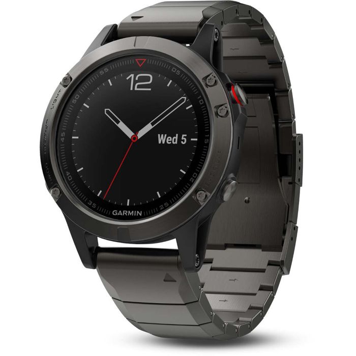 Garmin Fenix 5 Sapphire Slate Gray Metal 010-01688-21 main product photo