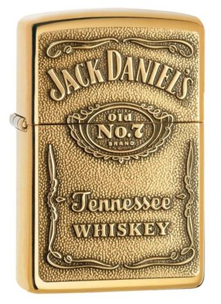 Zippo Jack Daniels Brass 254BJD.428