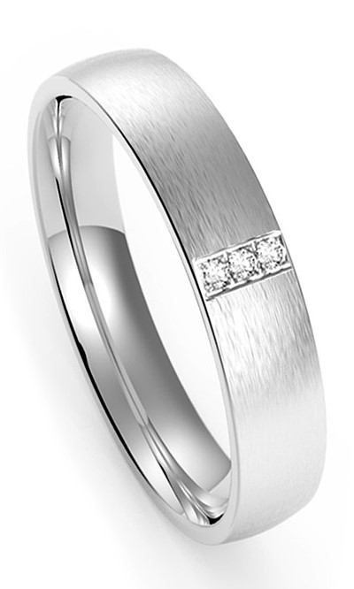 Bosie titanring med sten 5mm TICMR-2016-066Z