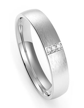 Bosie titanring med sten 5mm TICMR-2016-066Z