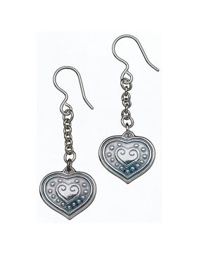 Kalevala Eura Heart örhängen silver 2610951K