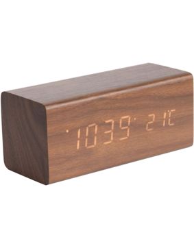 Karlsson KA5652DW Block väckarklocka