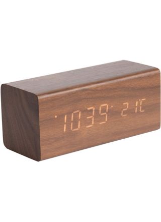 Karlsson KA5652DW Block väckarklocka