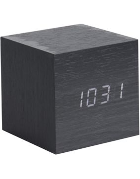 Karlsson KA5655BK Cube väckarklocka