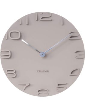 Karlsson on the Edge KA5311GY väggklocka 42cm