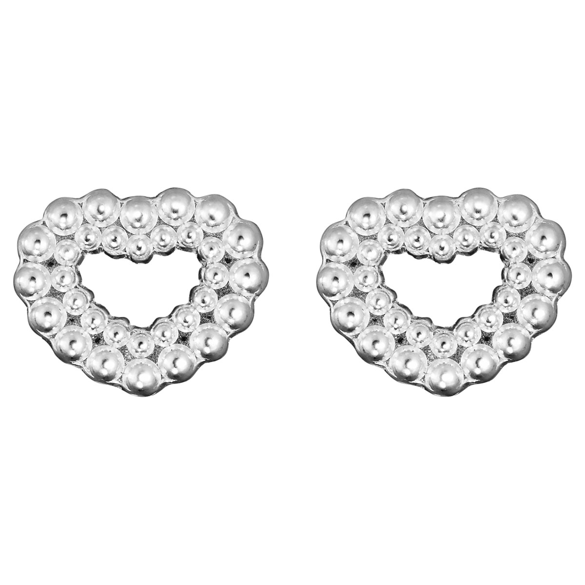 Kalevala Circle of Light hjärtörhängen silver 2669483T