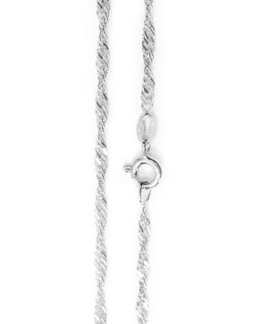 Rodinerad Singapore halsband 2,5mm R/SING045