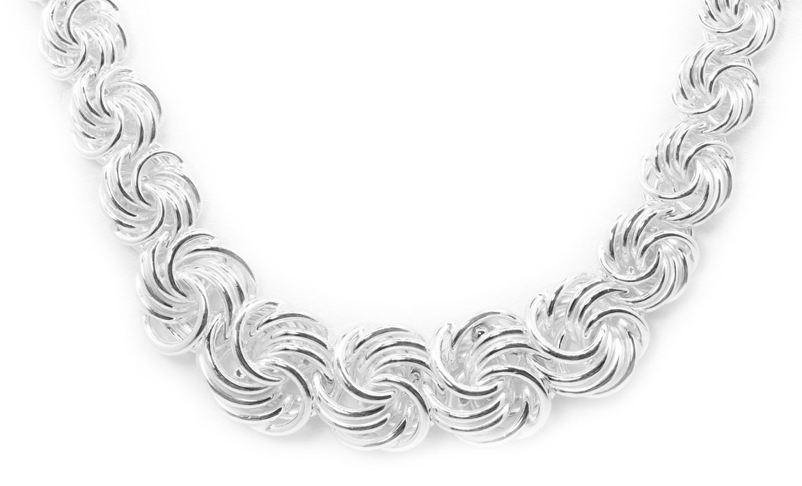 Halsband Rosetta 925 Sterling Silver EL/ROS