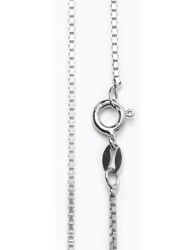 Halsband Venezia rodinerad 925 Sterling Silver 1.2mm R/VEN024