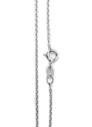 Halsband rodinerad 925 Sterling Silver 1,5mm R/ANK040