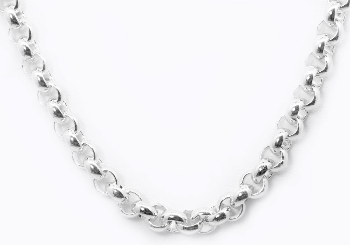 Ärtkedja 925 Sterling Silver 6mm PAPU6MM