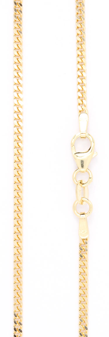 Guldkedja pansar 2mm 14k guld GD058