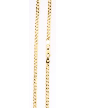 Guldkedja pansar 3.5mm 14k guld 50cm TLPAN100/50