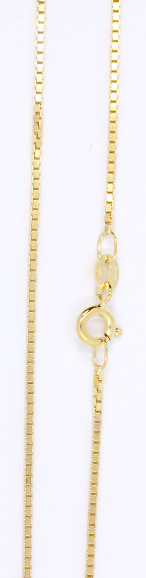 Guldkedja venezia 1mm 14k guld KVD022