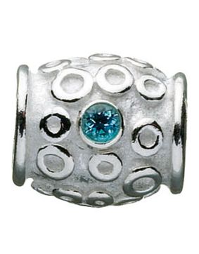 Kalevala Child-Charm berlock blå topas 2816291SI