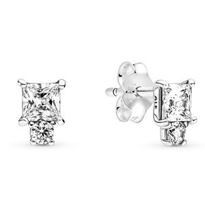 Pandora Sparkling Round & Square örhängen 290036C01 main product photo