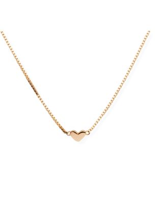 Sparv Admire guldpläterat hjärthalsband 3120101