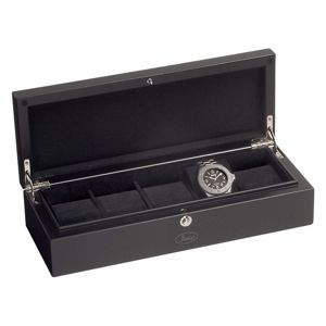 Beco Castle Black klocklåda för 5 klockor 309295 main product photo