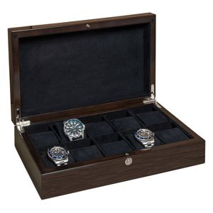 Beco Walnut klocklåda för 10 klockor 309387 main product photo